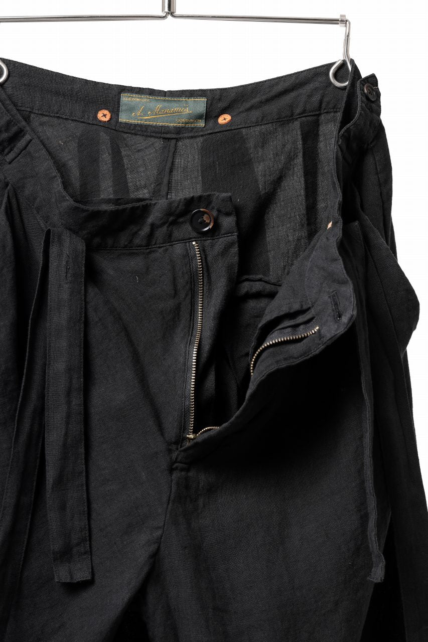 Aleksandr Manamis exclusive Asymmetry Suspender Pant (BLACK) - Image 11