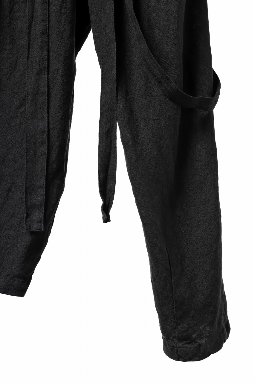 Aleksandr Manamis exclusive Asymmetry Suspender Pant (BLACK) - Image 13