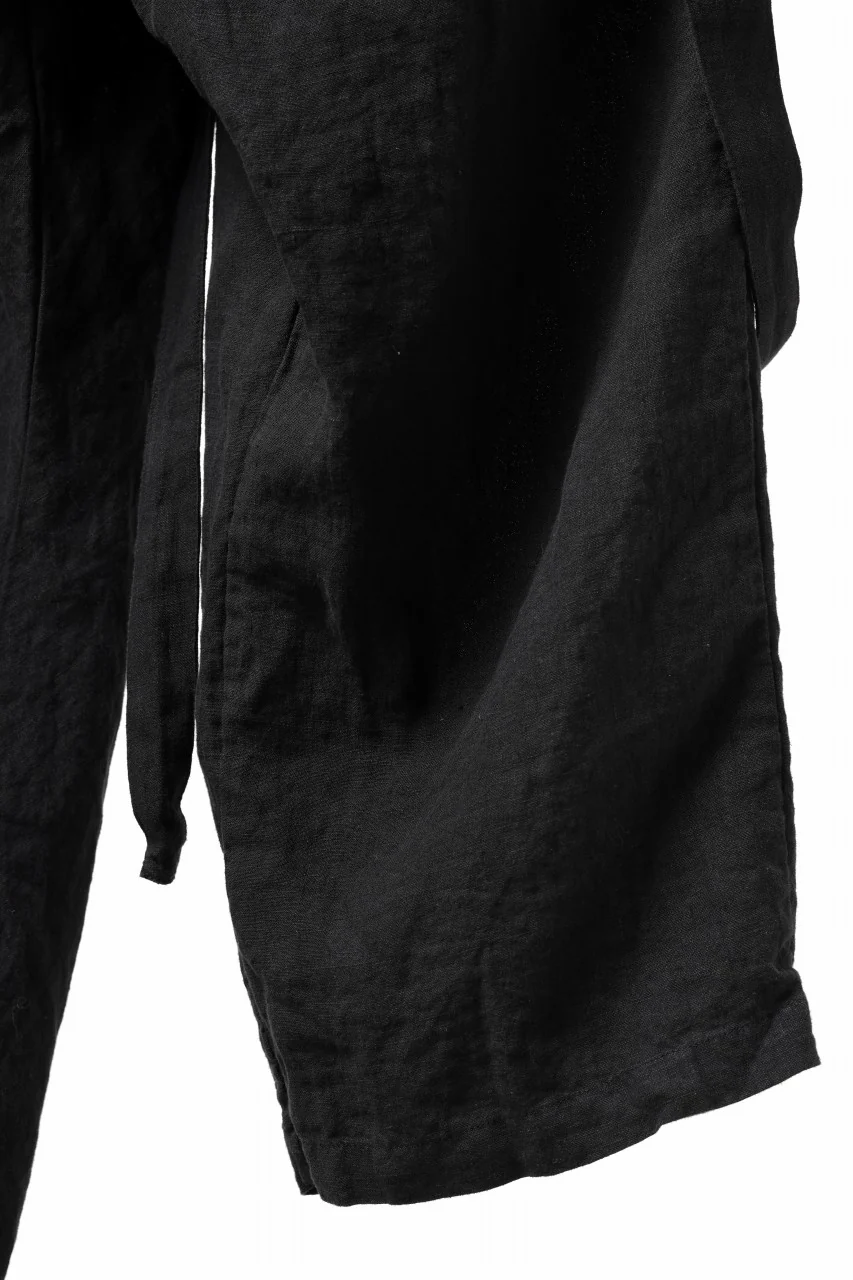 Aleksandr Manamis exclusive Asymmetry Suspender Pant (BLACK) - Image 9