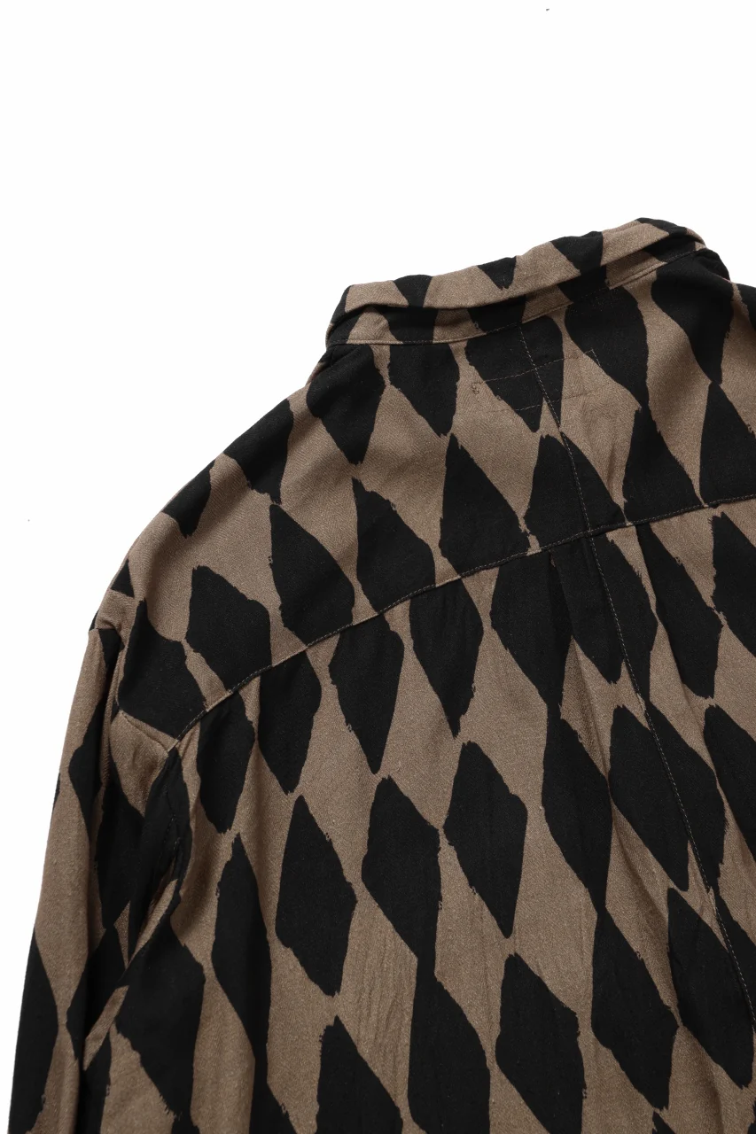 Aleksandr Manamis exclusive HARLEQUIN SHORT COLLAR REGULAR SHIRT (HARLEQUIN) - Image 14