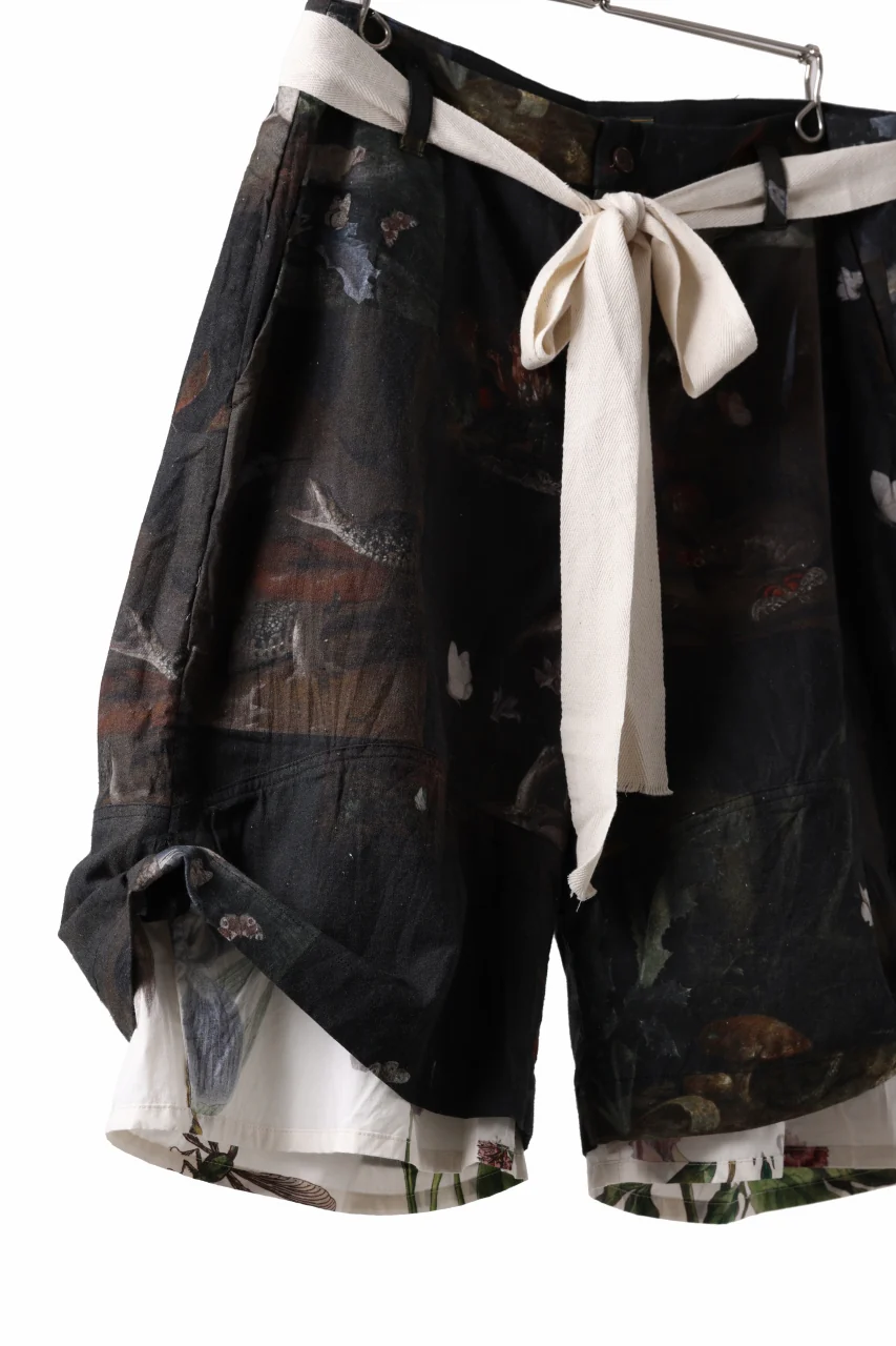 Aleksandr Manamis exclusive Layered Ribbon Shorts / Print (PAPILON) - Image 5