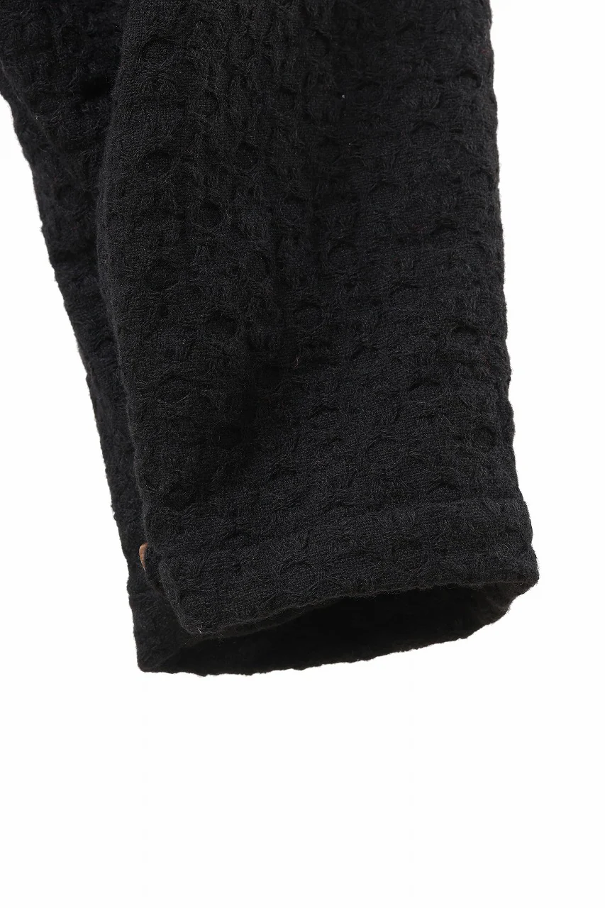 Aleksandr Manamis exclusive WOOLEN POCKET WIDE PANT (BLACK) - Image 22
