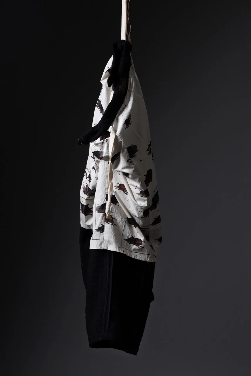 Aleksandr Manamis exclusive WOOLEN POCKET WIDE PANT (BLACK) - Image 27