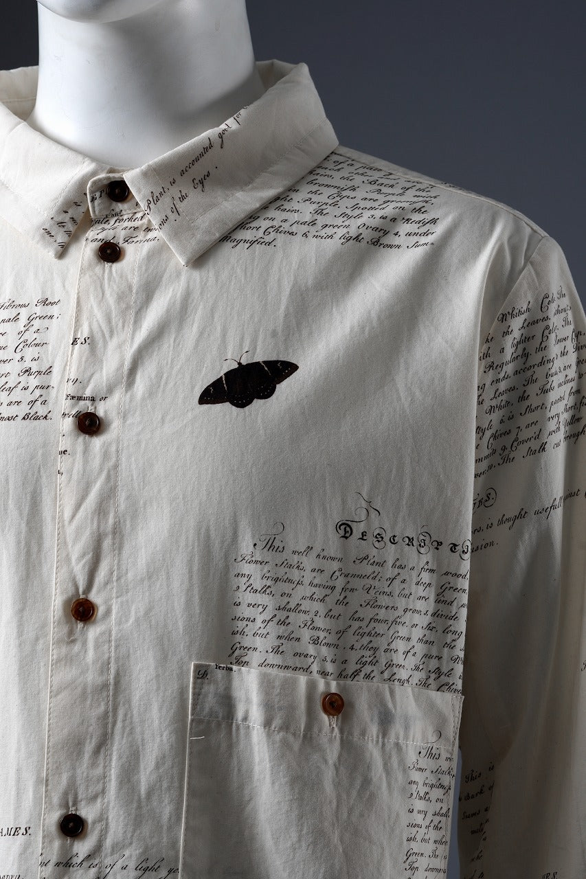 Aleksandr Manamis HERBARIUM NOTES CLASSIC SHIRT (HERBARIUM NOTES) - Image 11