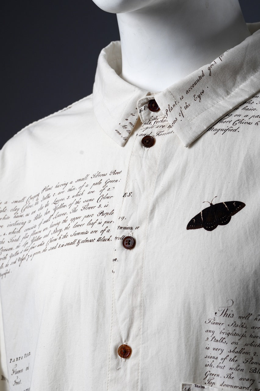 Aleksandr Manamis HERBARIUM NOTES CLASSIC SHIRT (HERBARIUM NOTES) - Image 13