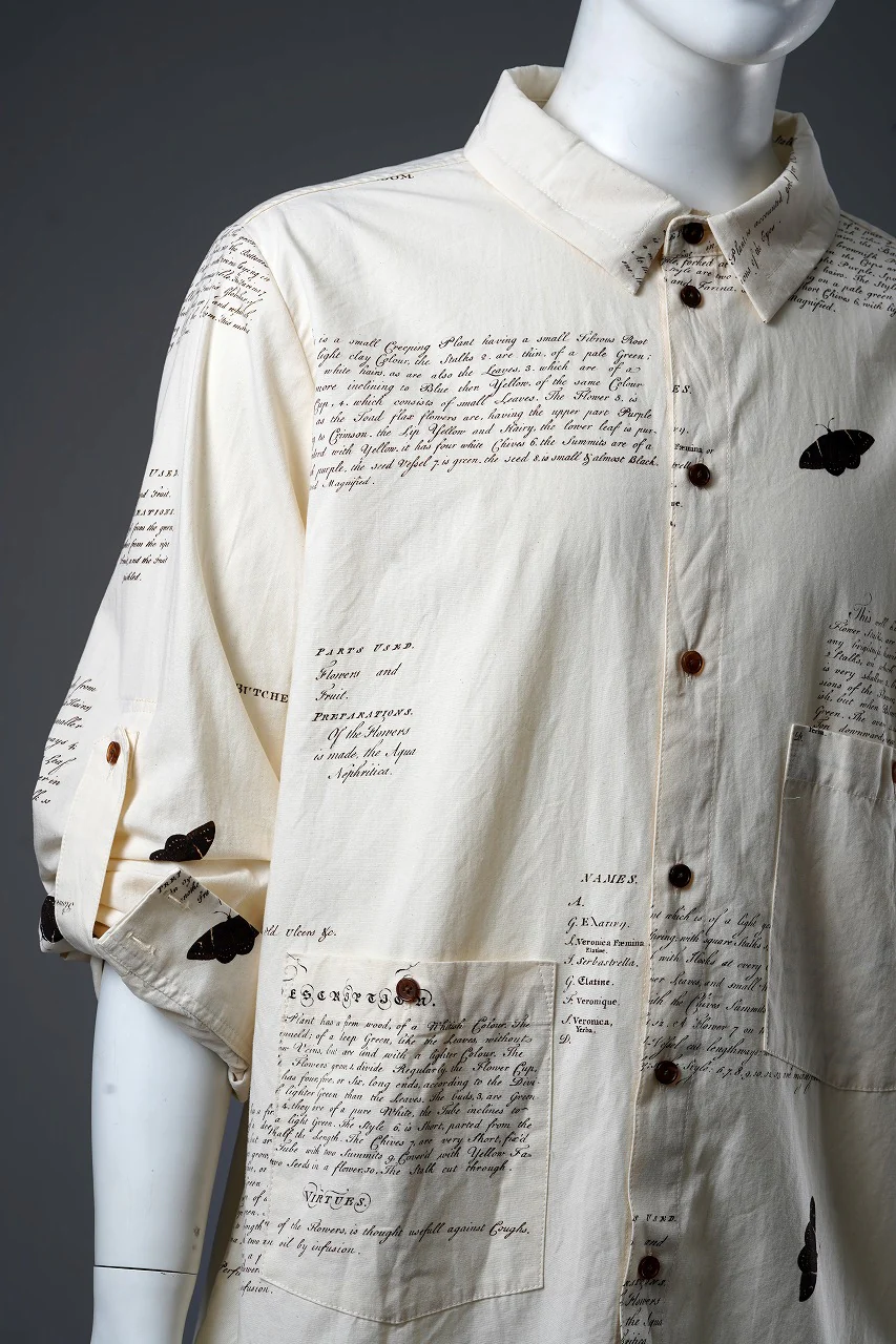 Aleksandr Manamis HERBARIUM NOTES CLASSIC SHIRT (HERBARIUM NOTES) - Image 15