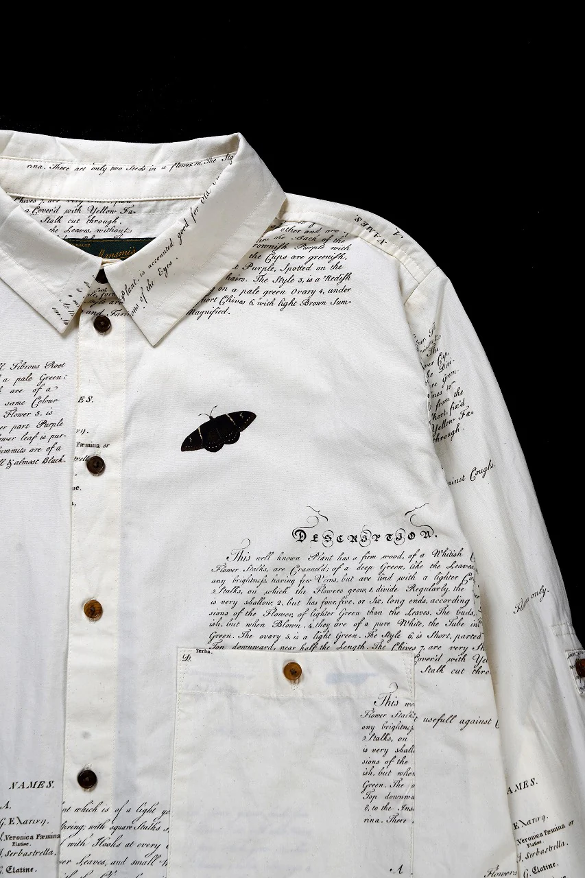 Aleksandr Manamis HERBARIUM NOTES CLASSIC SHIRT (HERBARIUM NOTES) - Image 16