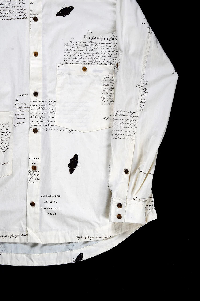 Aleksandr Manamis HERBARIUM NOTES CLASSIC SHIRT (HERBARIUM NOTES) - Image 17