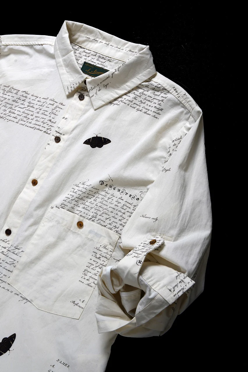 Aleksandr Manamis HERBARIUM NOTES CLASSIC SHIRT (HERBARIUM NOTES) - Image 24