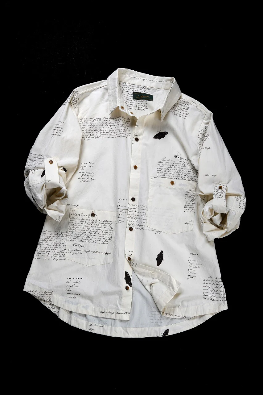 Aleksandr Manamis HERBARIUM NOTES CLASSIC SHIRT (HERBARIUM NOTES) - Image 6