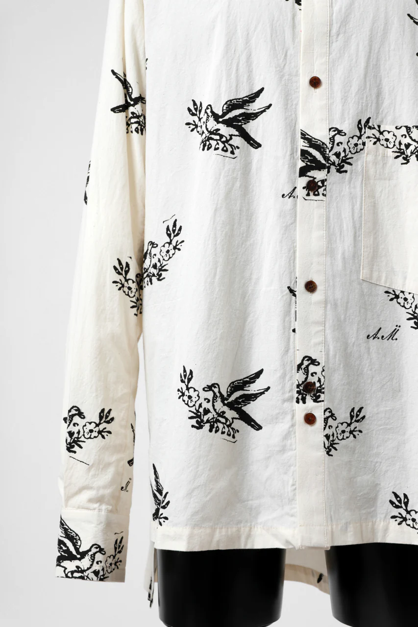 Aleksandr Manamis Hidden Heart Shirt (WHITE PRINT) - Image 10