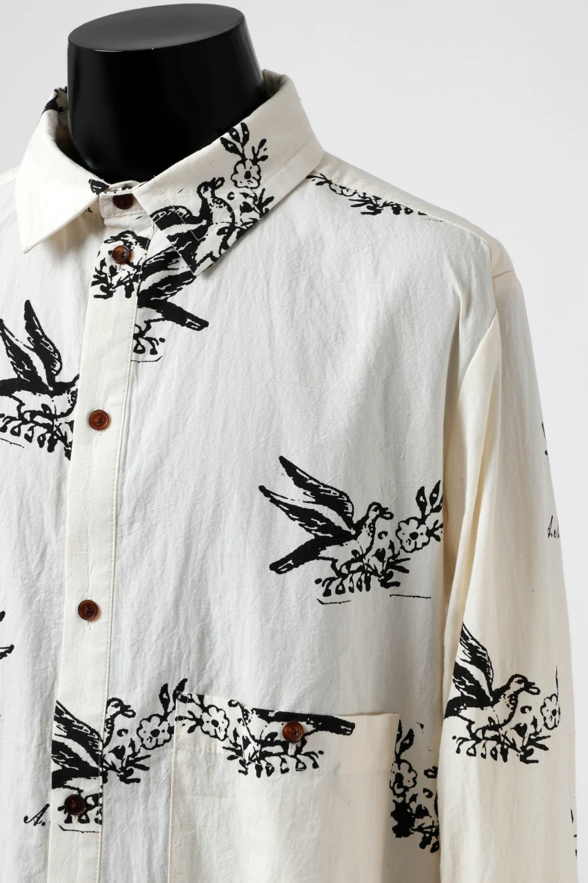 Aleksandr Manamis Hidden Heart Shirt (WHITE PRINT) - Image 14