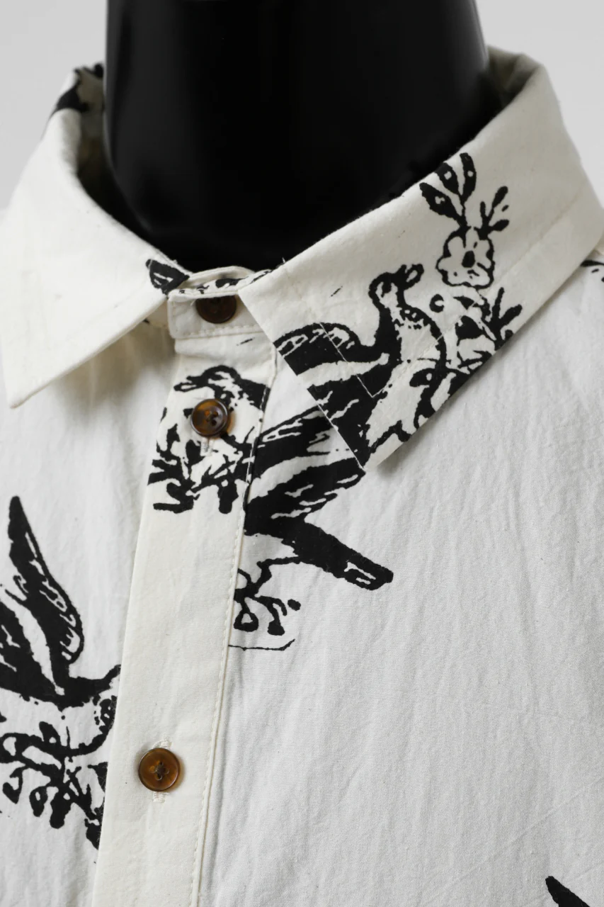 Aleksandr Manamis Hidden Heart Shirt (WHITE PRINT) - Image 15