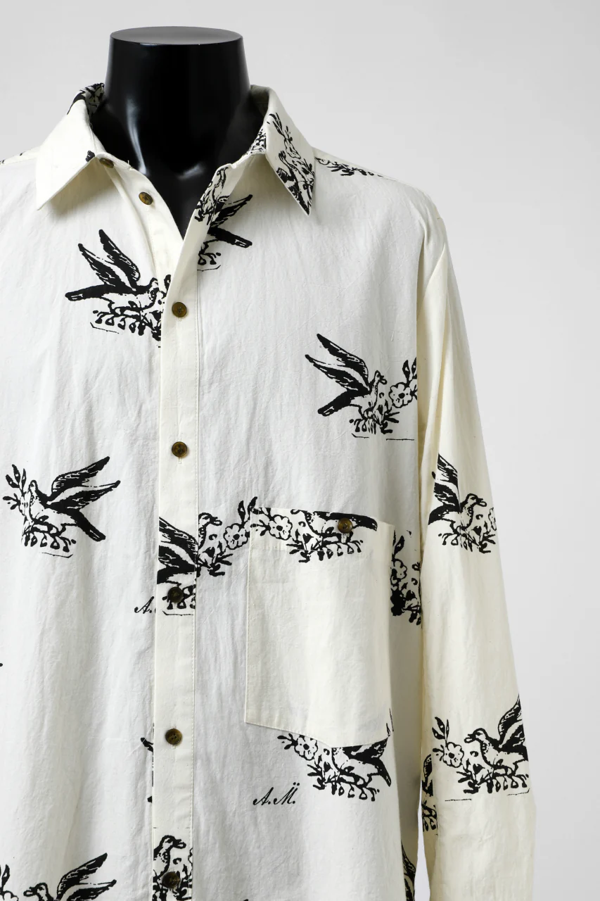 Aleksandr Manamis Hidden Heart Shirt (WHITE PRINT) - Image 16
