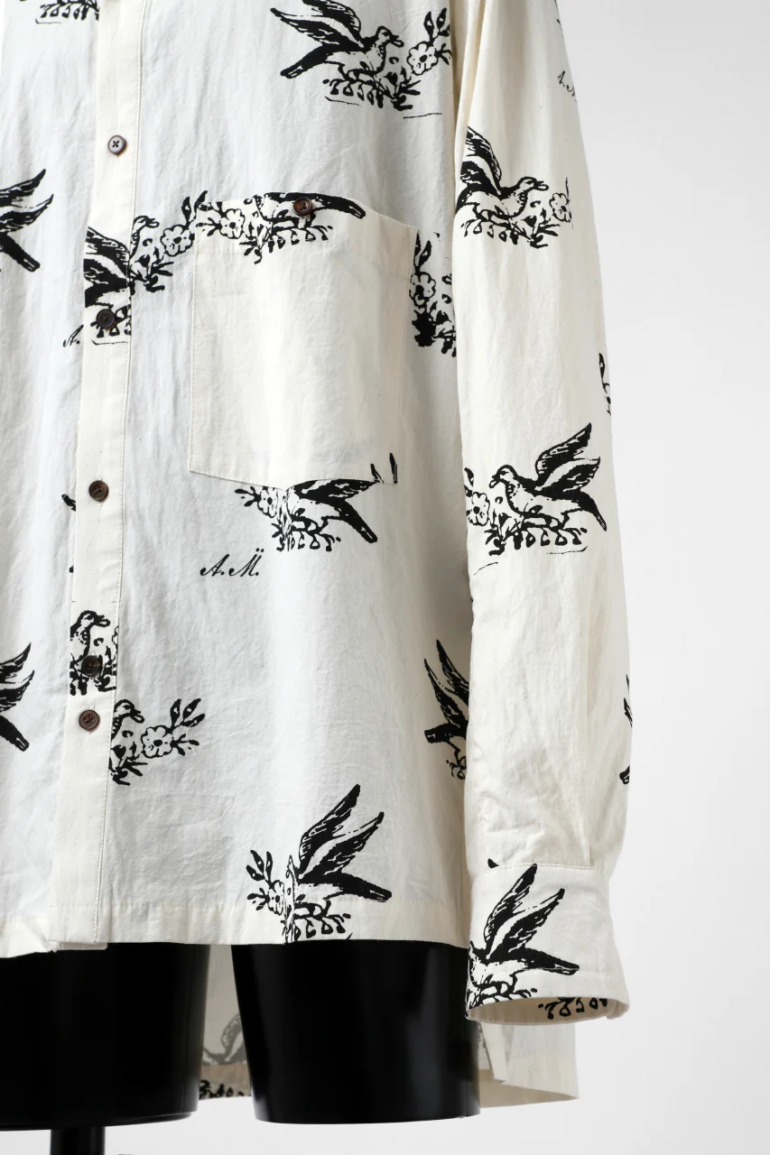 Aleksandr Manamis Hidden Heart Shirt (WHITE PRINT) - Image 17