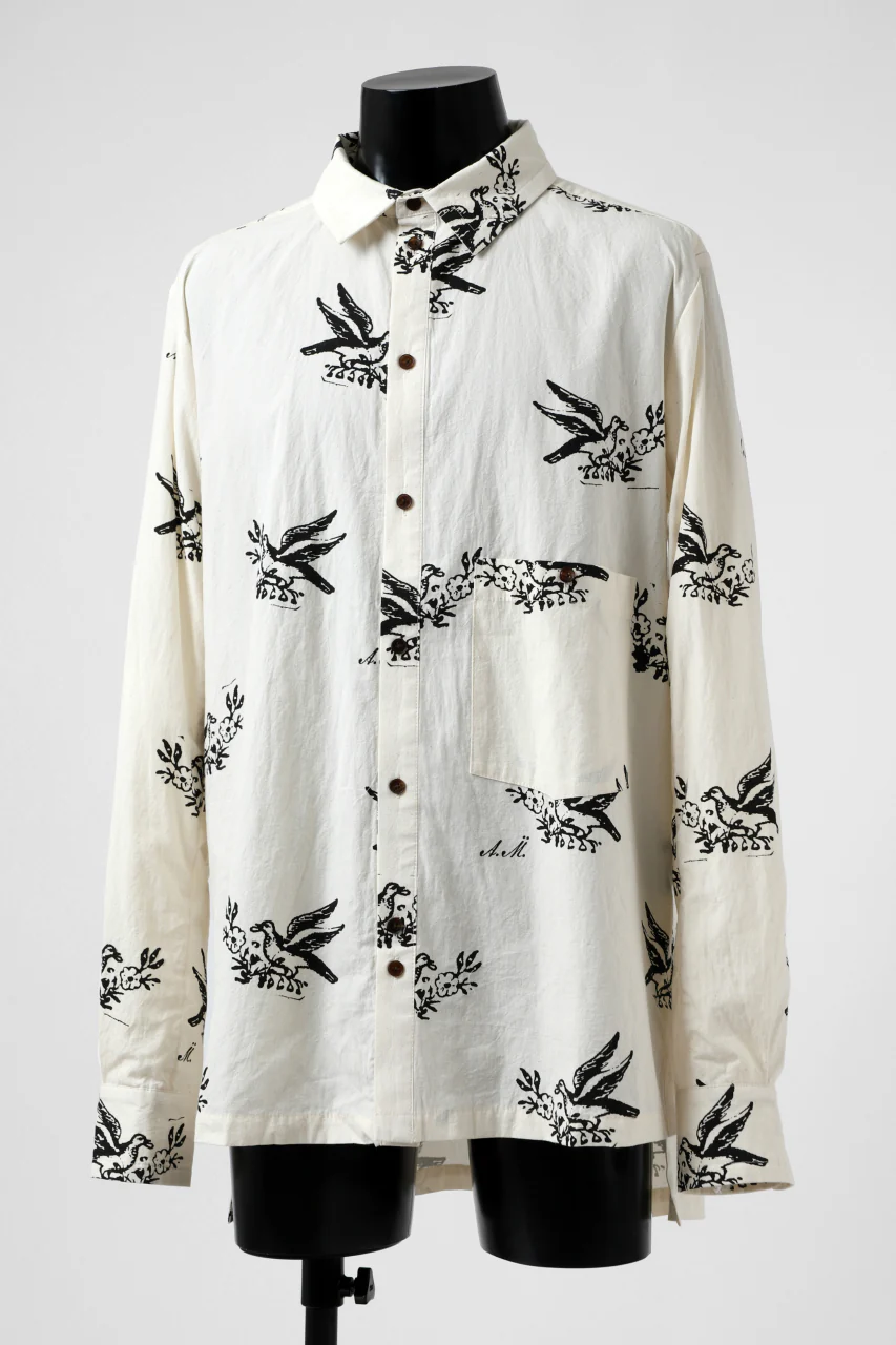 Aleksandr Manamis Hidden Heart Shirt (WHITE PRINT) - Image 2