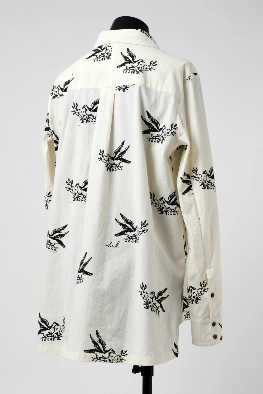 Aleksandr Manamis Hidden Heart Shirt (WHITE PRINT) - Image 7