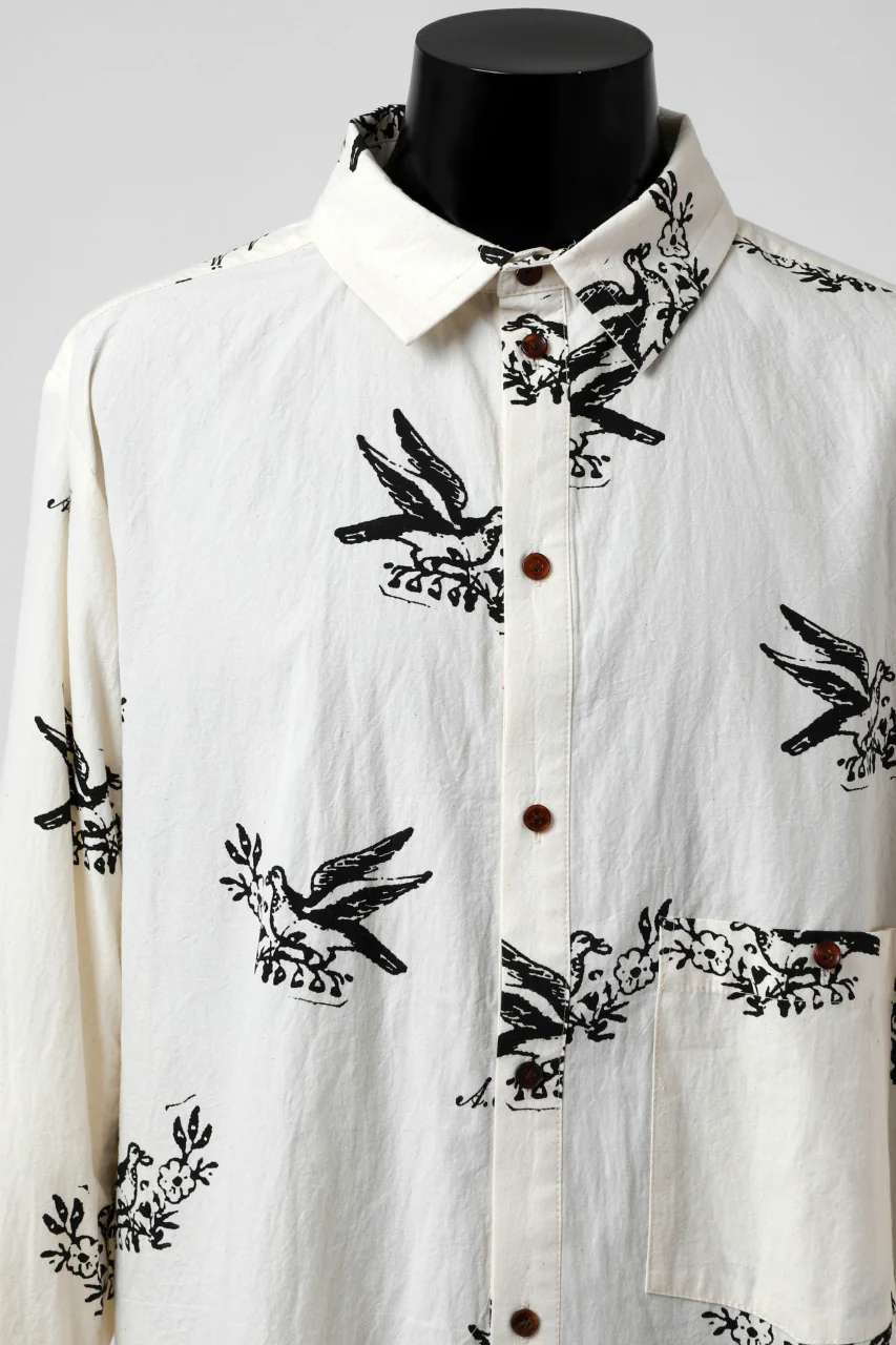 Aleksandr Manamis Hidden Heart Shirt (WHITE PRINT) - Image 8
