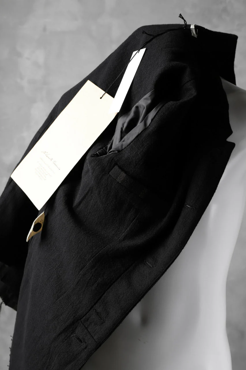 Aleksandr Manamis High Slit Drop Pocket Jacket - Image 23