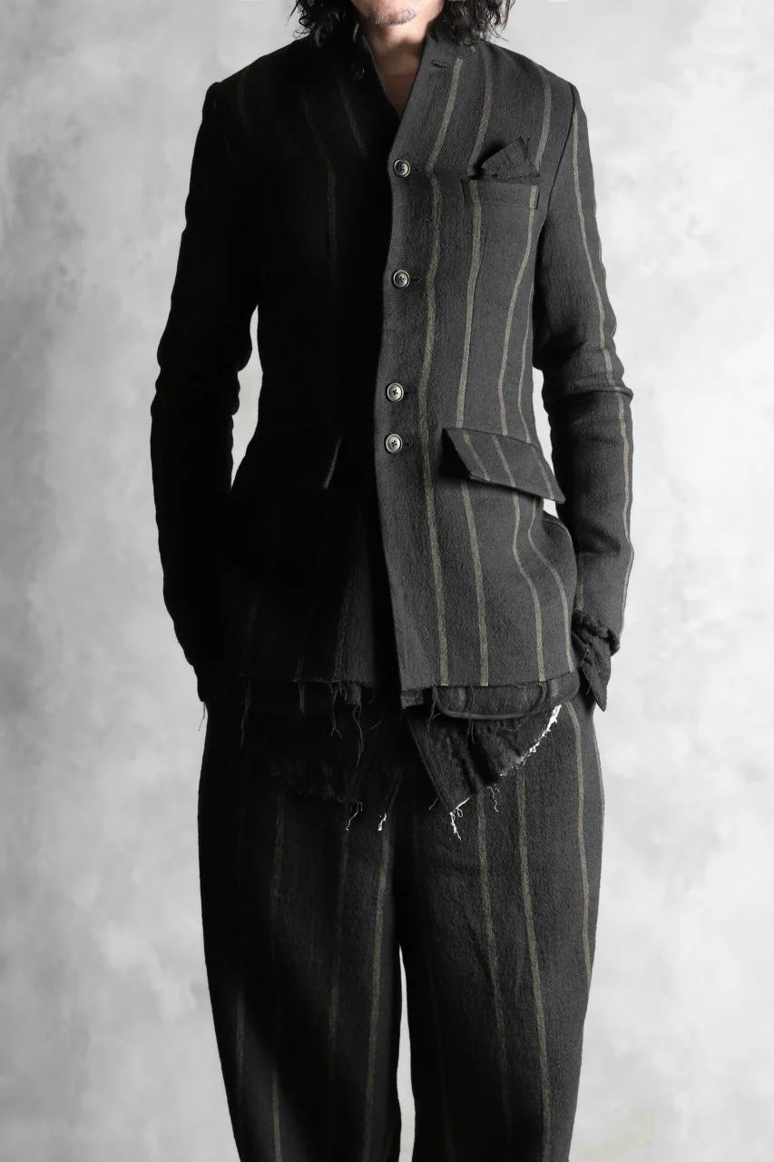 Aleksandr Manamis High Slit Drop Pocket Jacket - Image 24