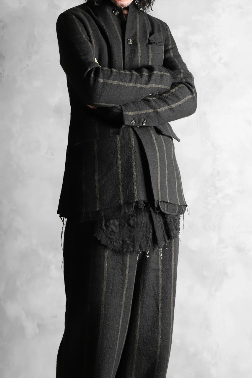 Aleksandr Manamis High Slit Drop Pocket Jacket - Image 25