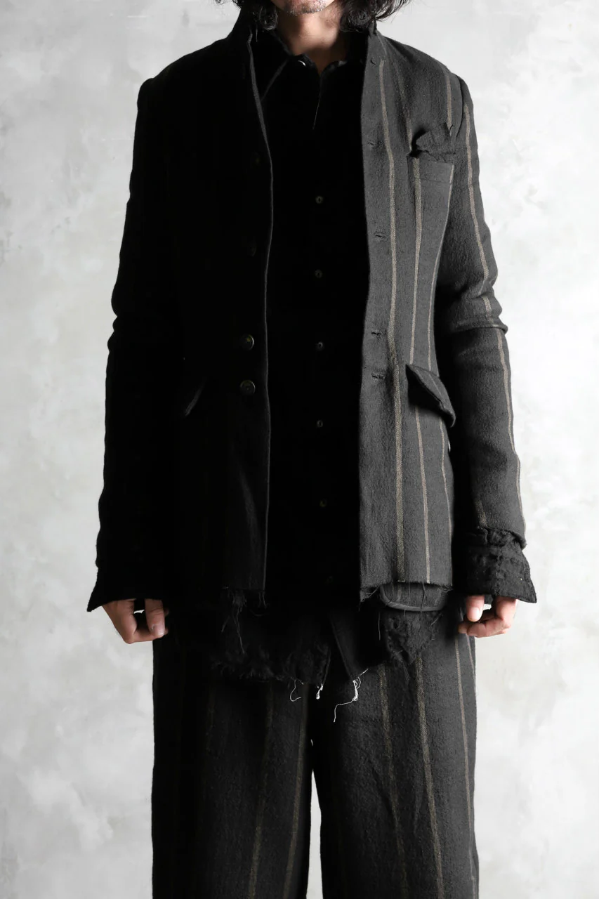 Aleksandr Manamis High Slit Drop Pocket Jacket - Image 26