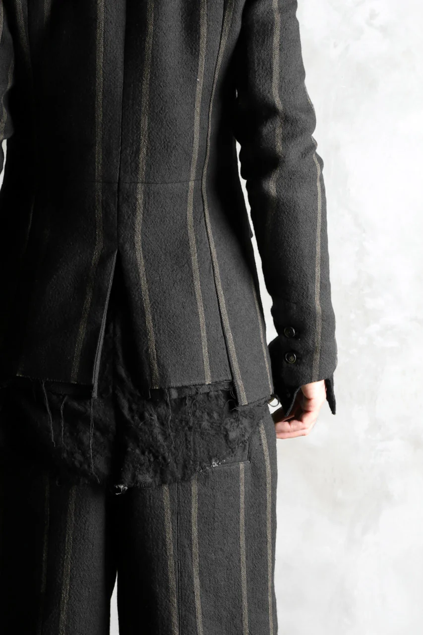 Aleksandr Manamis High Slit Drop Pocket Jacket - Image 28