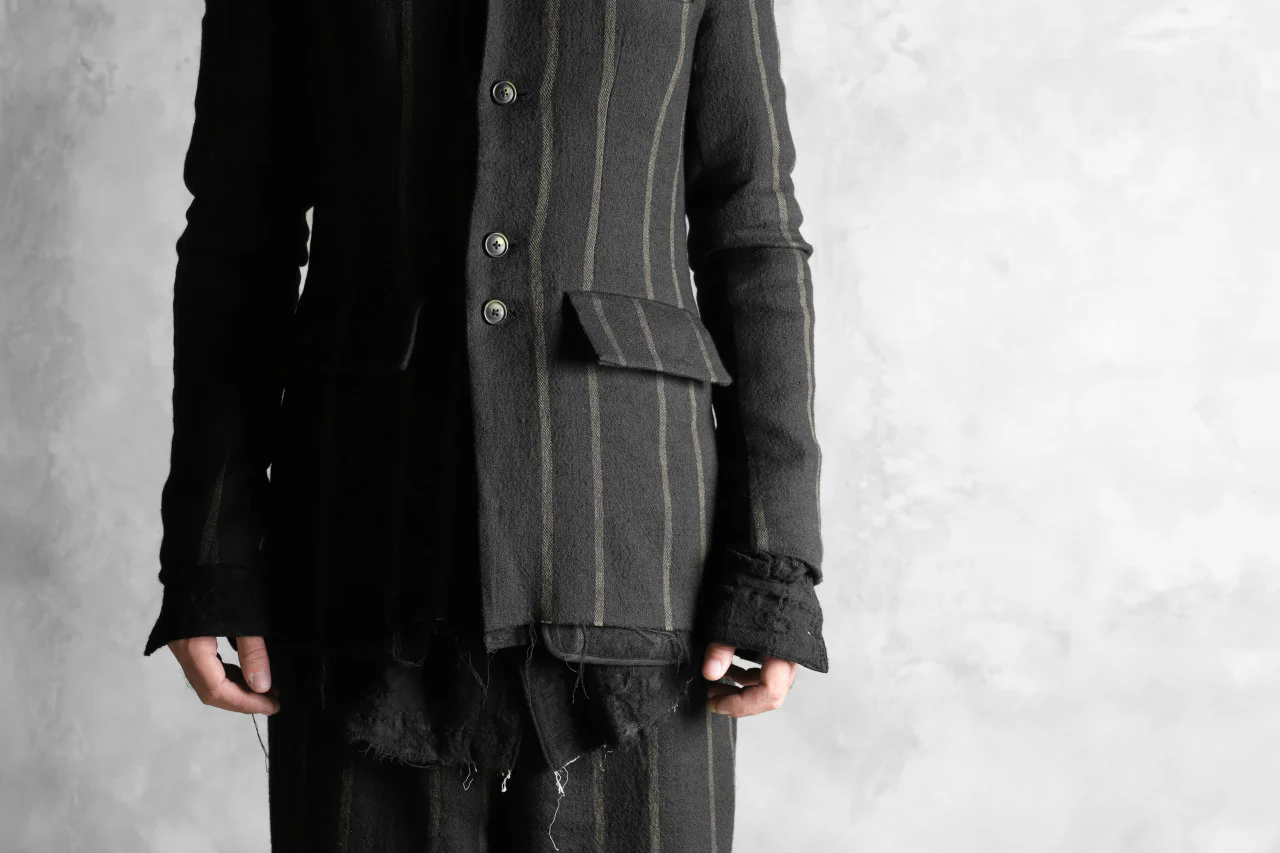 Aleksandr Manamis High Slit Drop Pocket Jacket - Image 40
