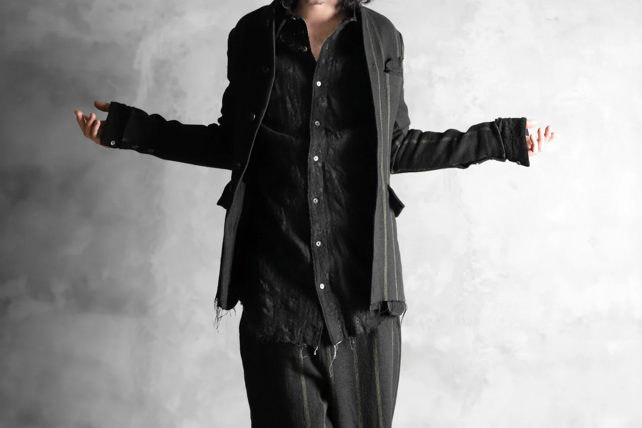 Aleksandr Manamis High Slit Drop Pocket Jacket - Image 42