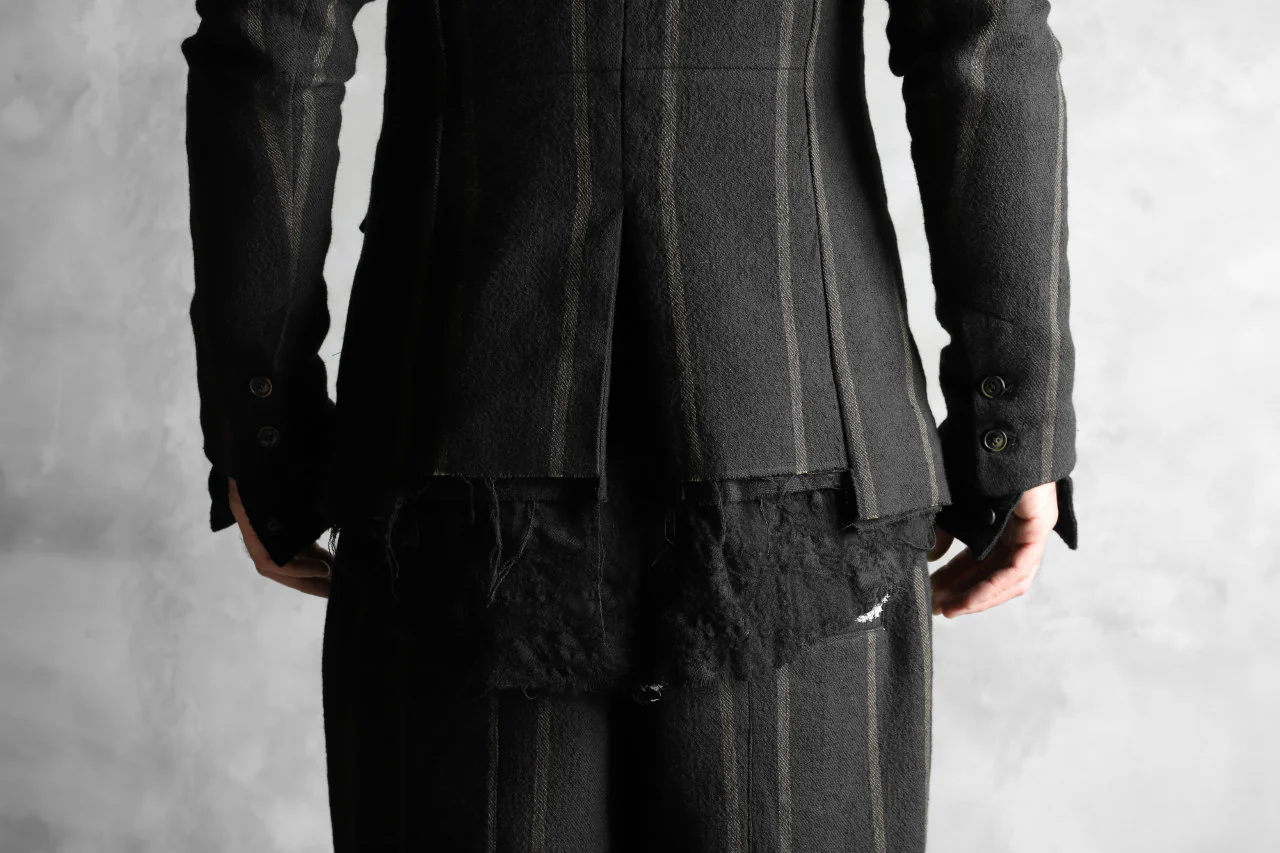 Aleksandr Manamis High Slit Drop Pocket Jacket - Image 45