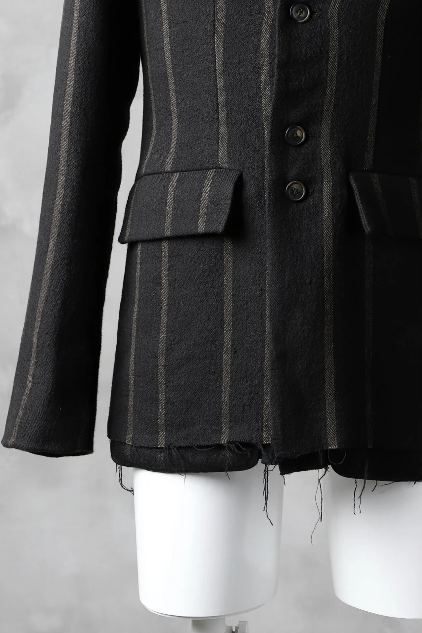 Aleksandr Manamis High Slit Drop Pocket Jacket - Image 6