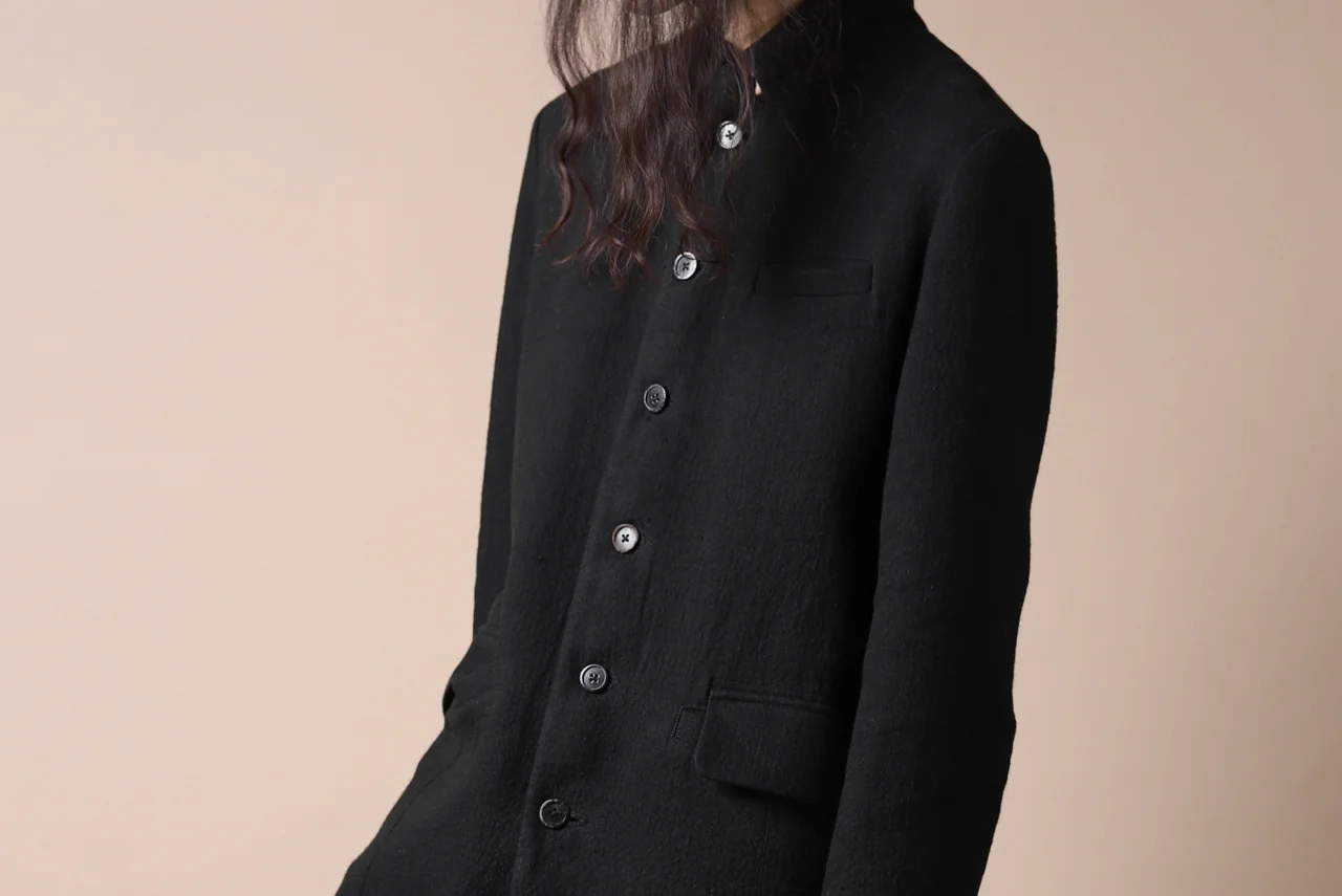 Aleksandr Manamis Lean Dart Coat (BLACK) - Image 36