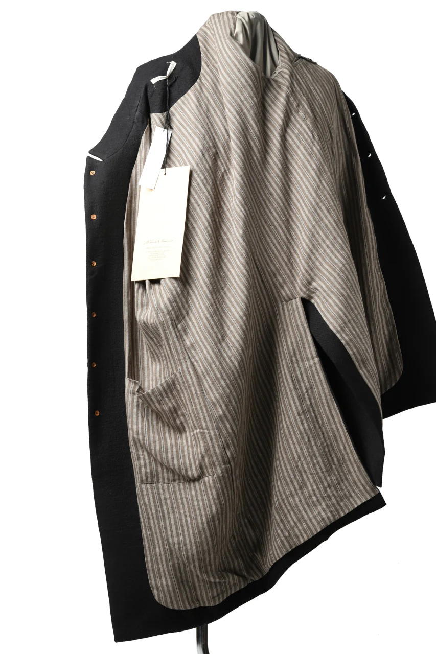 Aleksandr Manamis Lean Dart Coat (BLACK) - Image 7