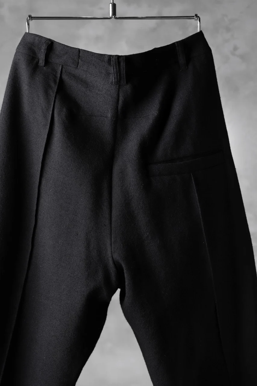 Aleksandr Manamis Lean Slim tapered pants / wool+linen cloth - Image 10