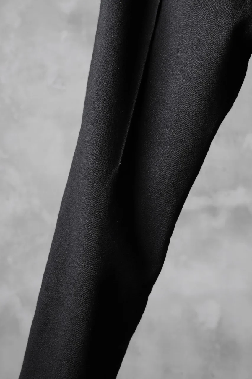 Aleksandr Manamis Lean Slim tapered pants / wool+linen cloth - Image 12