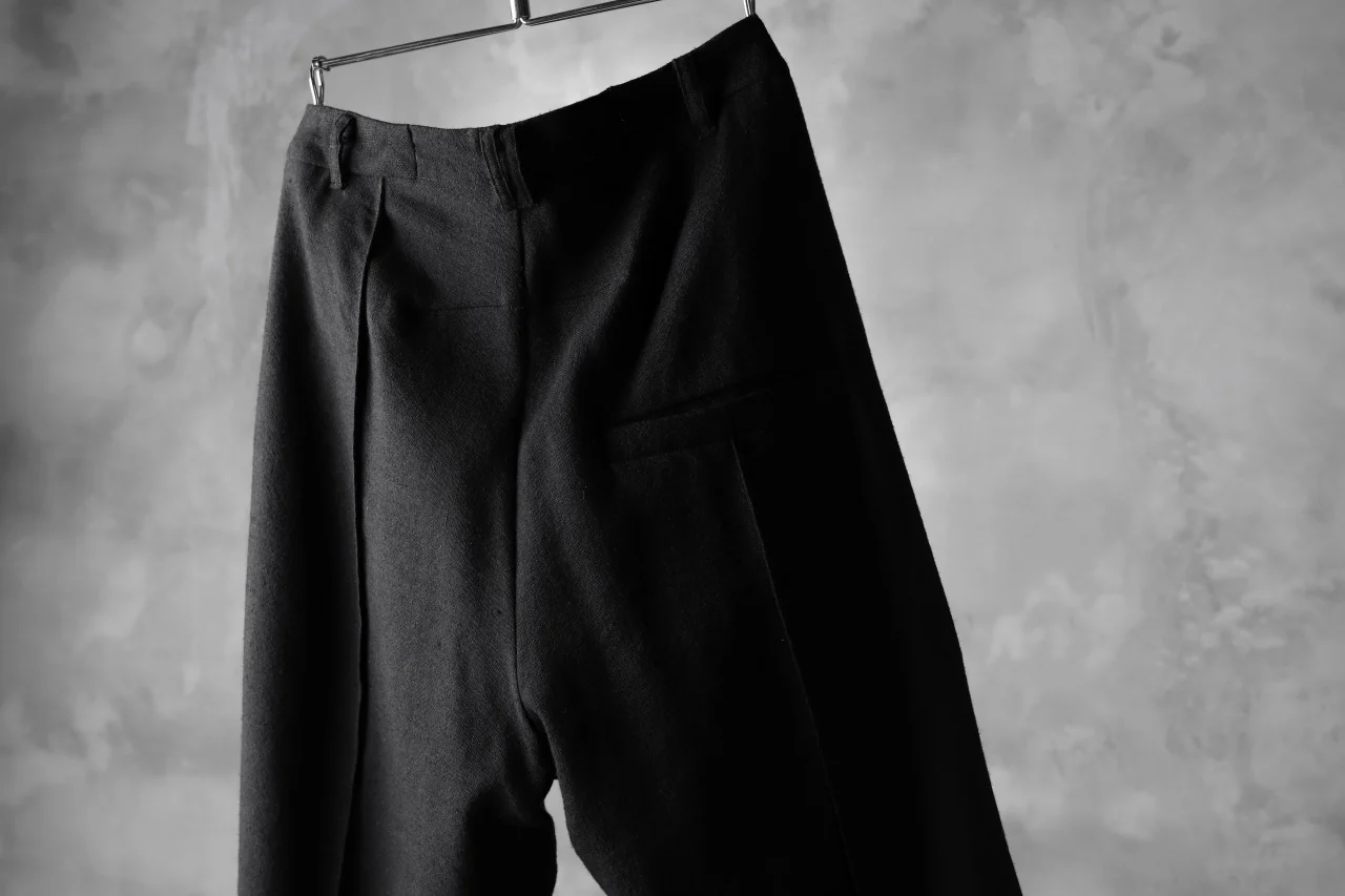 Aleksandr Manamis Lean Slim tapered pants / wool+linen cloth - Image 14