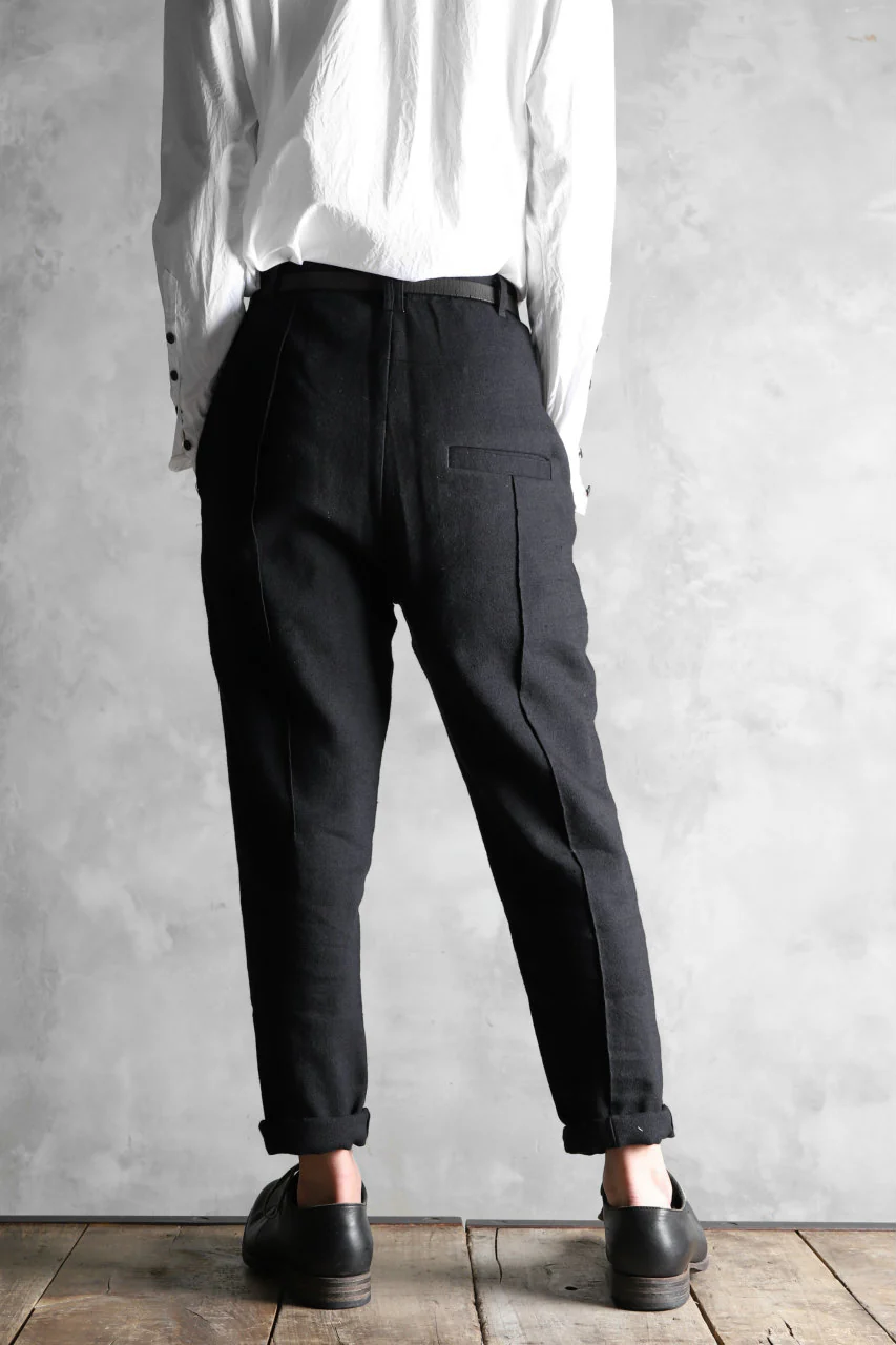 Aleksandr Manamis Lean Slim tapered pants / wool+linen cloth - Image 17
