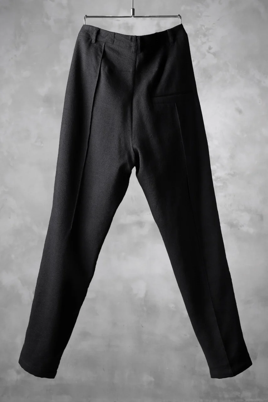 Aleksandr Manamis Lean Slim tapered pants / wool+linen cloth - Image 3
