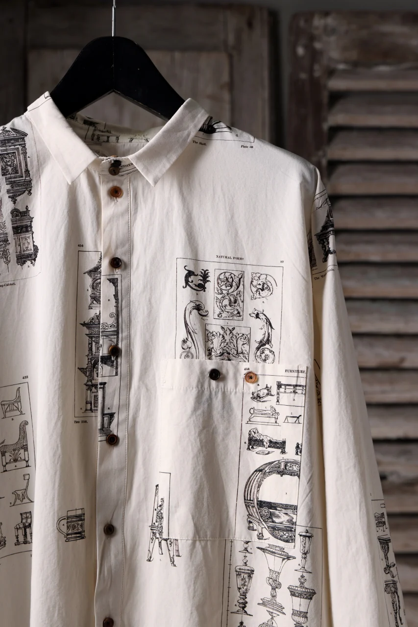 Aleksandr Manamis LES CREATURES SHORT COLLAR REGULAR SHIRT (ORNAMENT) - Image 21