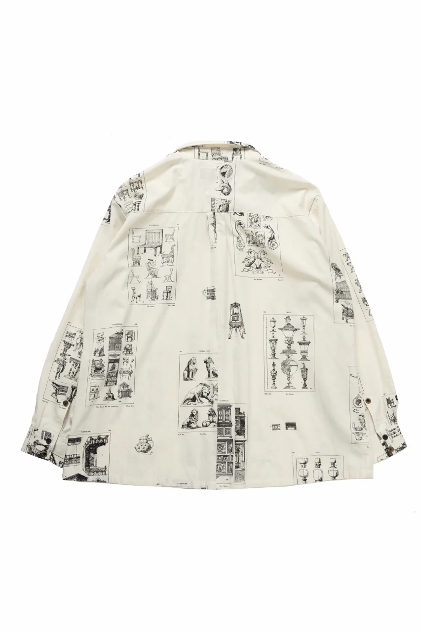 Aleksandr Manamis LES CREATURES SHORT COLLAR REGULAR SHIRT (ORNAMENT) - Image 4