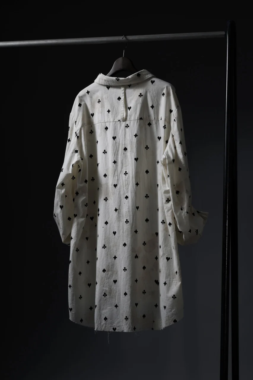 Aleksandr Manamis Mended Shirt / Tea Stain Dyed Cotton Gauze (QUATRE) - Image 30