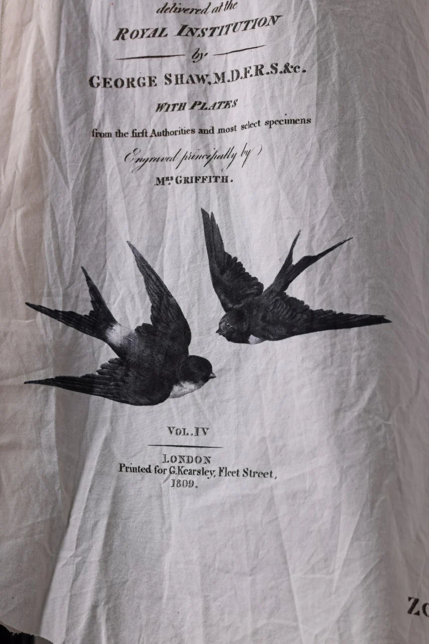 Aleksandr Manamis Short Collar Shirt / Type Writer Cotton (LECTURES) - Image 12