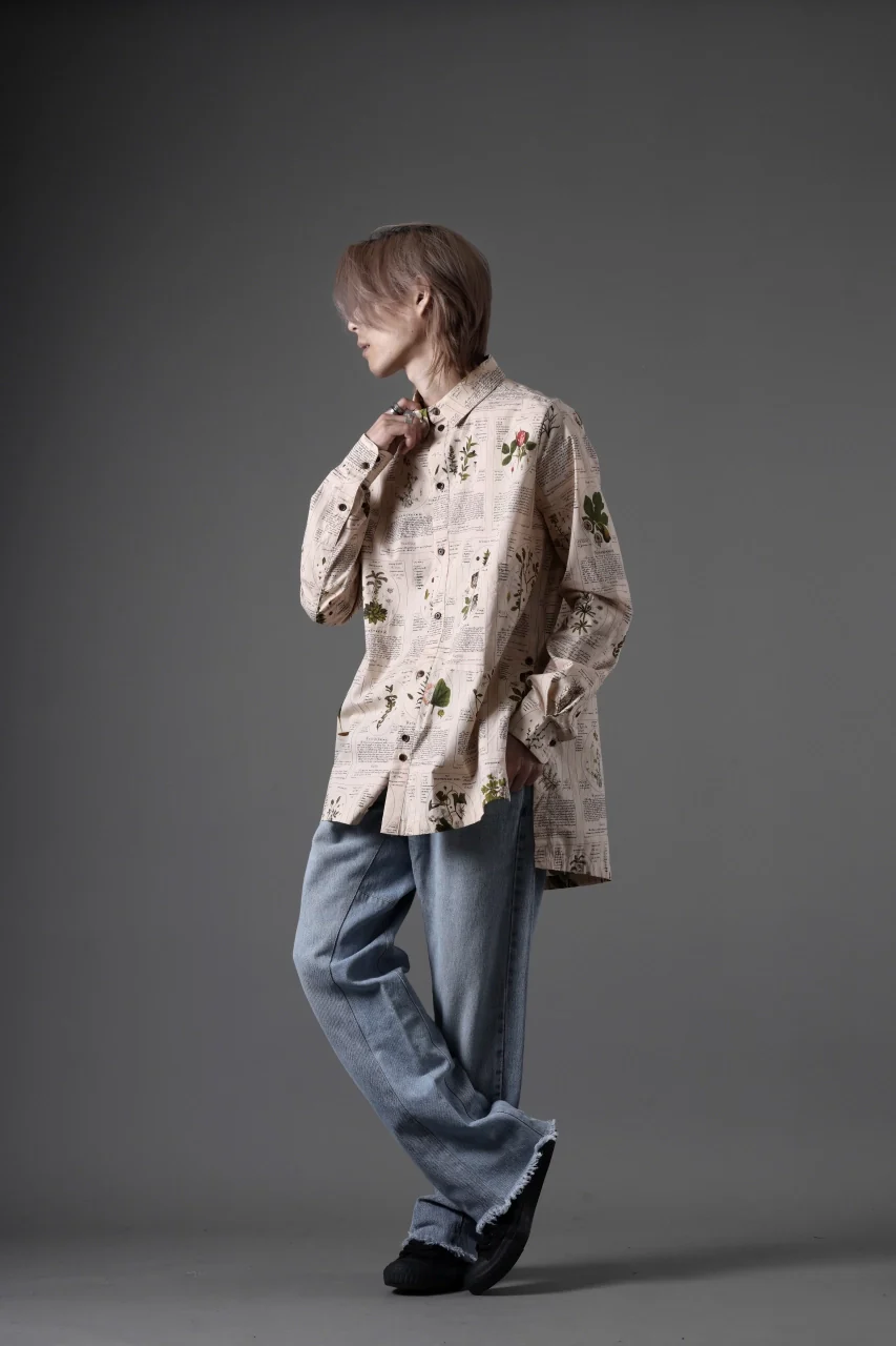 Aleksandr Manamis SLIT DETAIL WINTER HERBARIUM SHIRT (WINTER) - Image 16