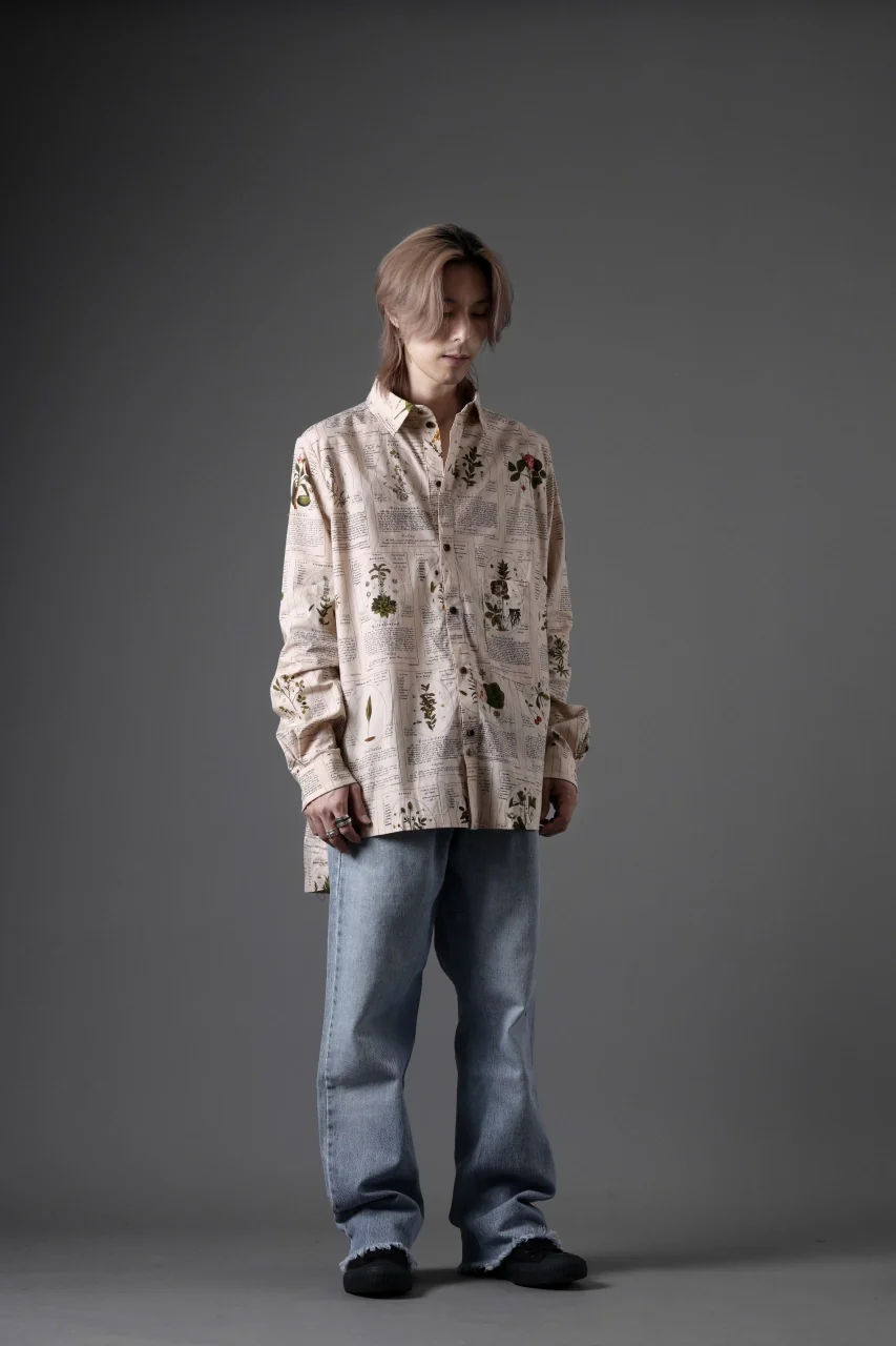 Aleksandr Manamis SLIT DETAIL WINTER HERBARIUM SHIRT (WINTER) - Image 18