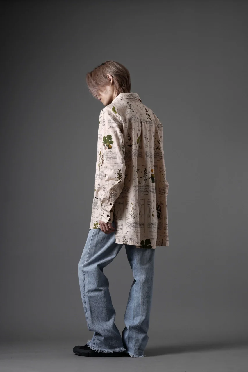 Aleksandr Manamis SLIT DETAIL WINTER HERBARIUM SHIRT (WINTER) - Image 19
