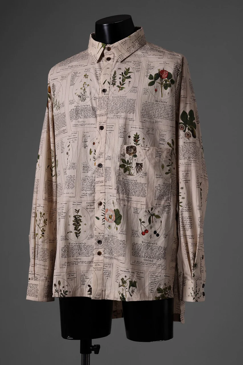 Aleksandr Manamis SLIT DETAIL WINTER HERBARIUM SHIRT (WINTER) - Image 2