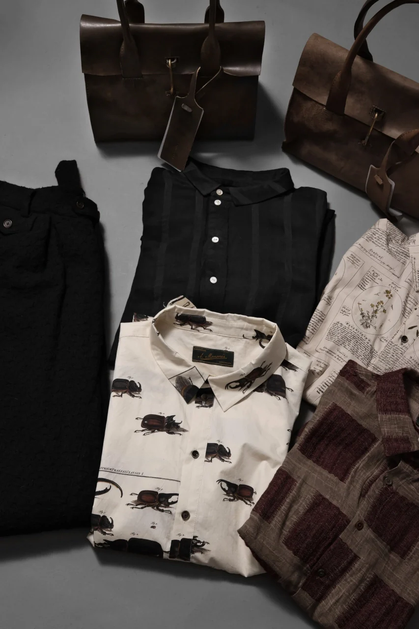 Aleksandr Manamis SLIT DETAIL WINTER HERBARIUM SHIRT (WINTER) - Image 22
