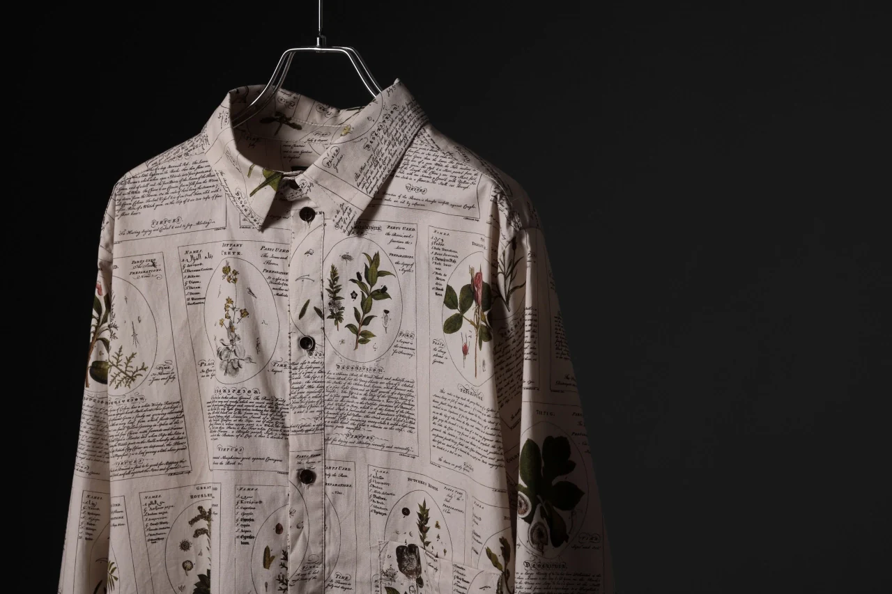Aleksandr Manamis SLIT DETAIL WINTER HERBARIUM SHIRT (WINTER) - Image 23