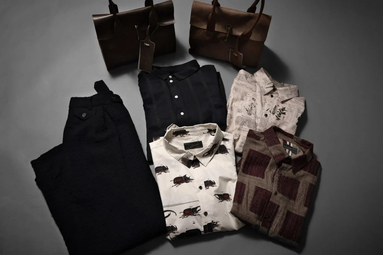 Aleksandr Manamis SLIT DETAIL WINTER HERBARIUM SHIRT (WINTER) - Image 24