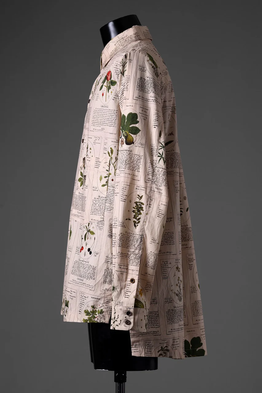 Aleksandr Manamis SLIT DETAIL WINTER HERBARIUM SHIRT (WINTER) - Image 3